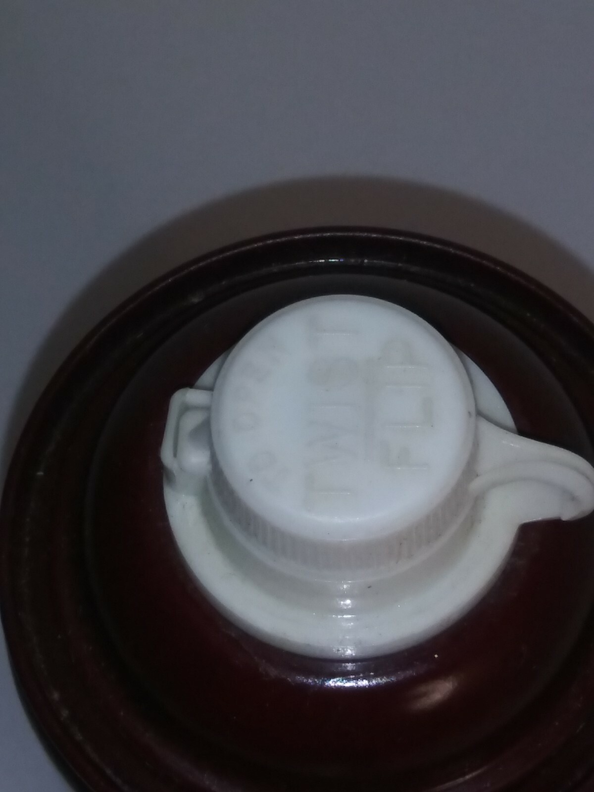 Vtg Bruce One Step Acrylic Formula Can DISPLAY MOVIE PROP Half Full 12.7oz