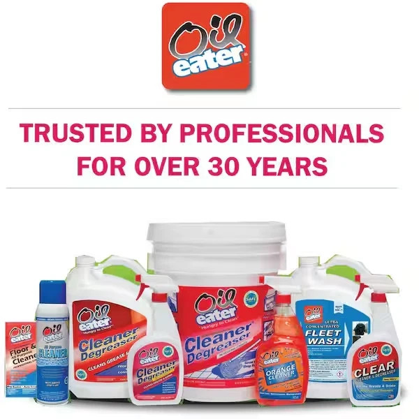 Oil Eater Cleaner Degreaser 1 Gal Color Safe Non Corrosive Concentrated Liquid