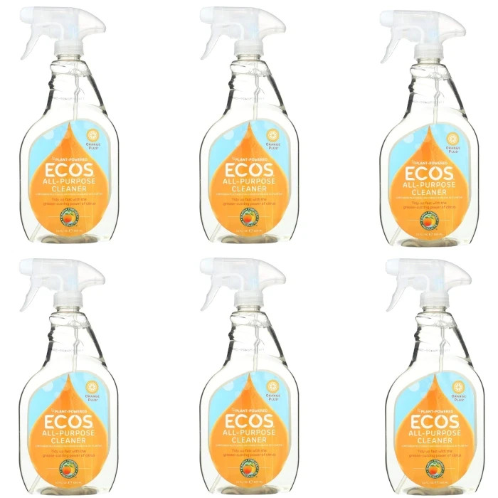 ECOS All-Purpose Cleaner Orange Plus 22 fl.oz Each (Pack of 6)