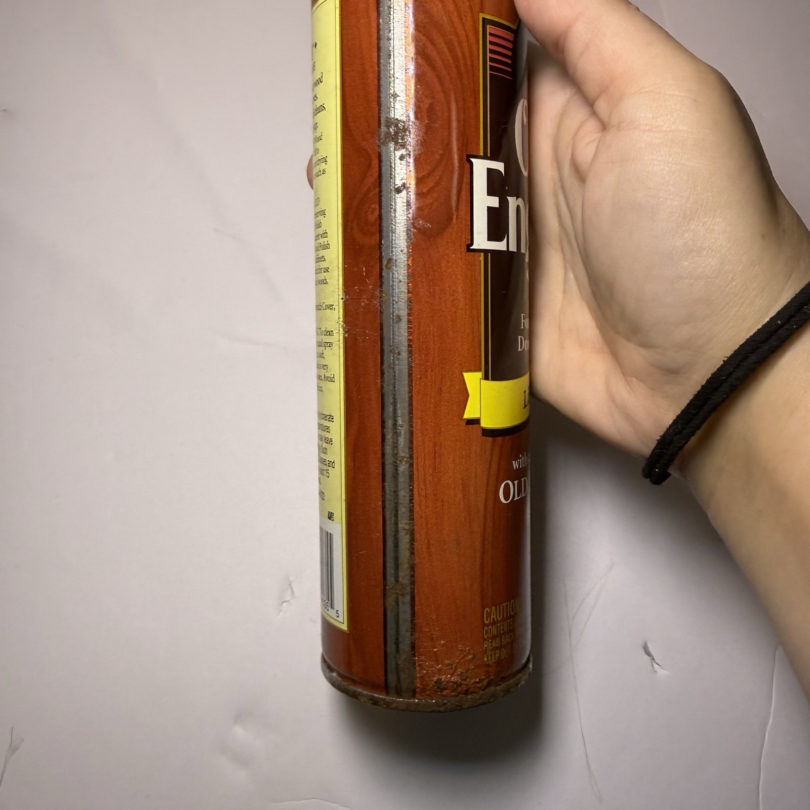 Old English Lemon Furniture Wood Polish Spray 12.5 fl oz Vtg New 1997 NOS