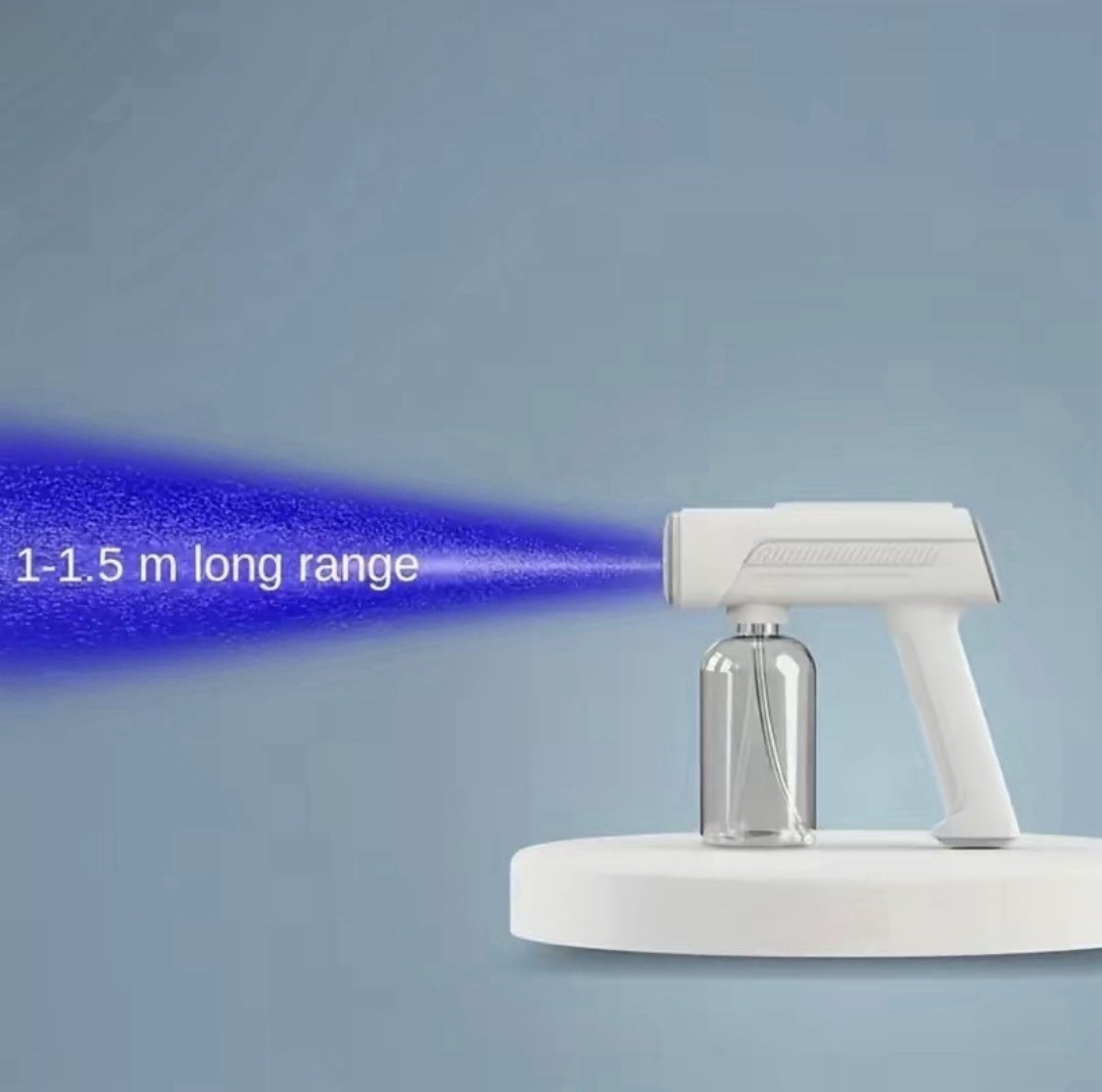 Portable Handheld Electric Nano Atomizer Sprayer, USB Rechargeable Multi-Surface