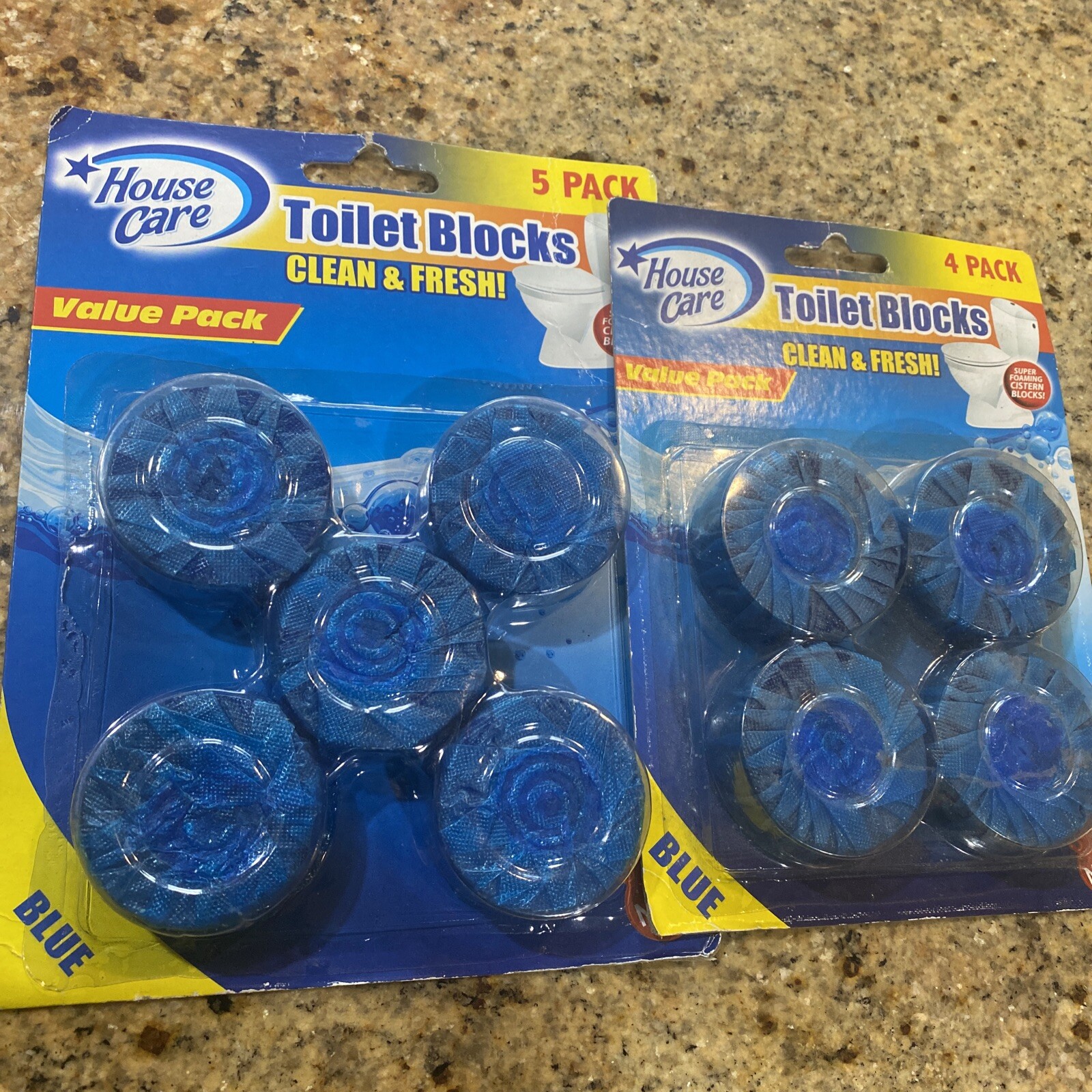 TOLLIET BLOCKS CLEAN & FRESH 9 PACK