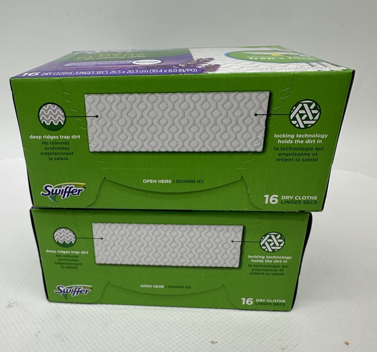 Swiffer Dry Sweeping Cloths Lavender Scent 16 Dry Cloths 2 Pack