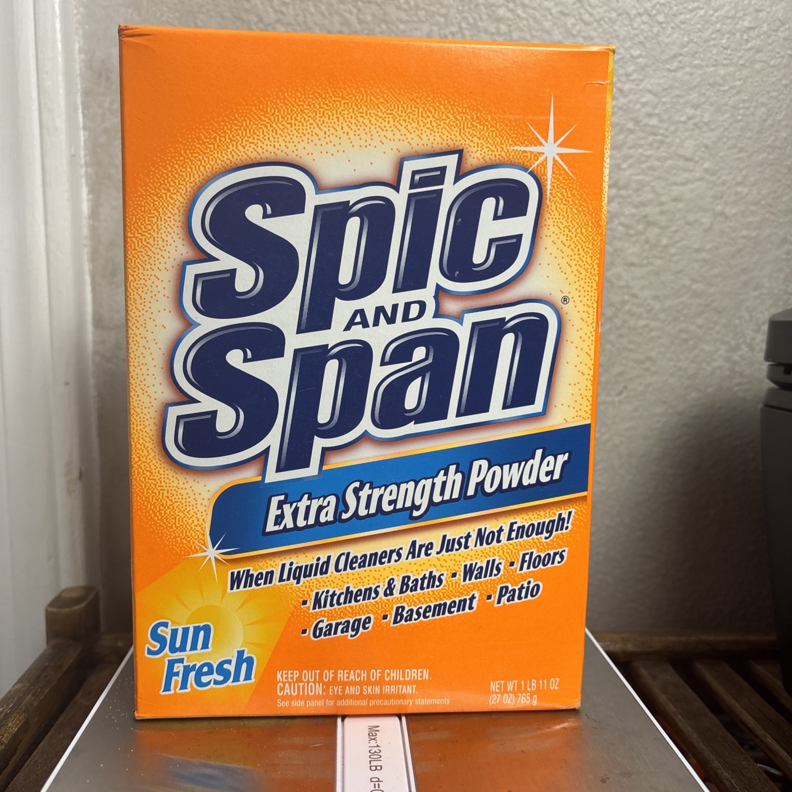 Spic And Span All Purpose Cleaner Extra Strength Powder Sun Fresh 27oz