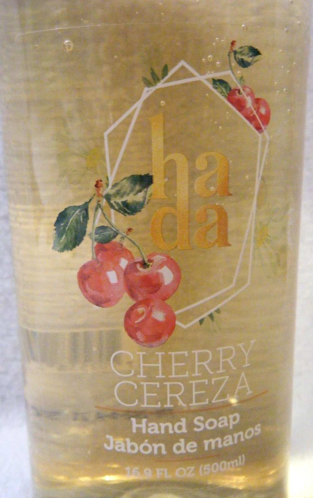 New 16.9 FL oz Hada CHERRY CEREZA Hand Soap ***SHIPS FAST***