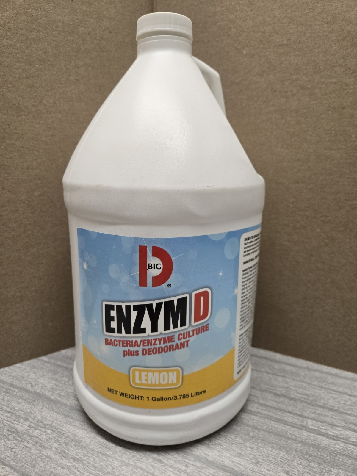 Big D Enzym D Bacteria/Enzyme Culture Plus Deodorant- 1 Gallon