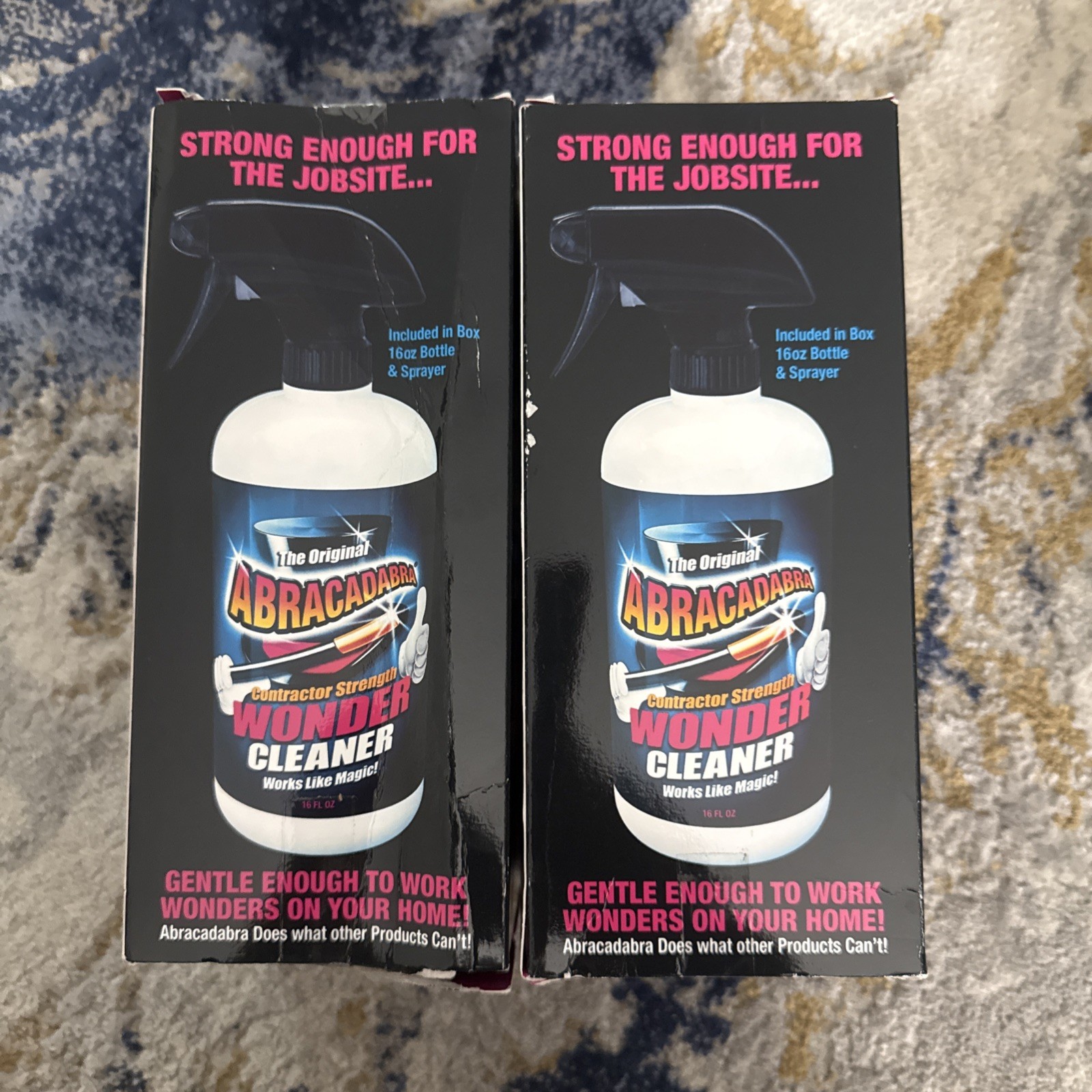 2 PACK Abracadabra Contractor Strength Wonder Cleaner As Seen on TV 16 fl oz