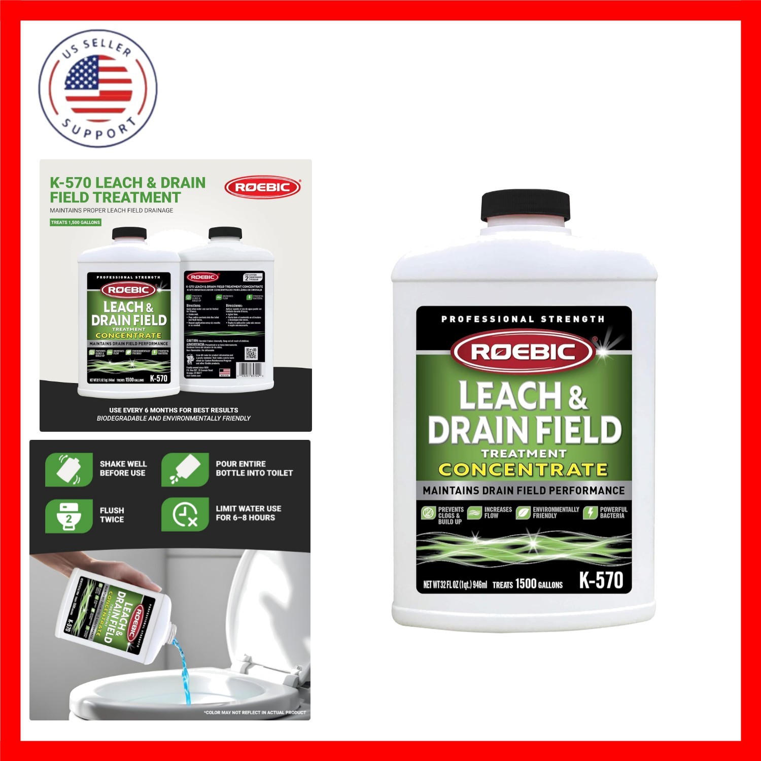 Roebic K-570-Q Drain Field Opener – Eco-Friendly Septic Solution