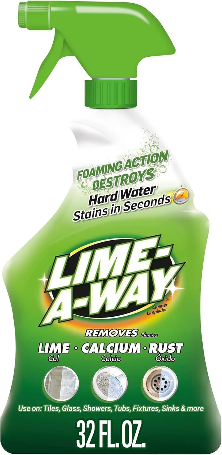 Fast-Acting Hard Water Stain Remover Spray – 32 fl oz for Sparkling Clean