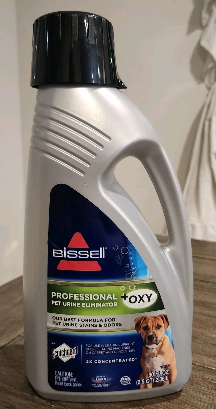 Bissell 80oz Professional Pet Urine Eliminator + Oxy 2x Concentrated Formula