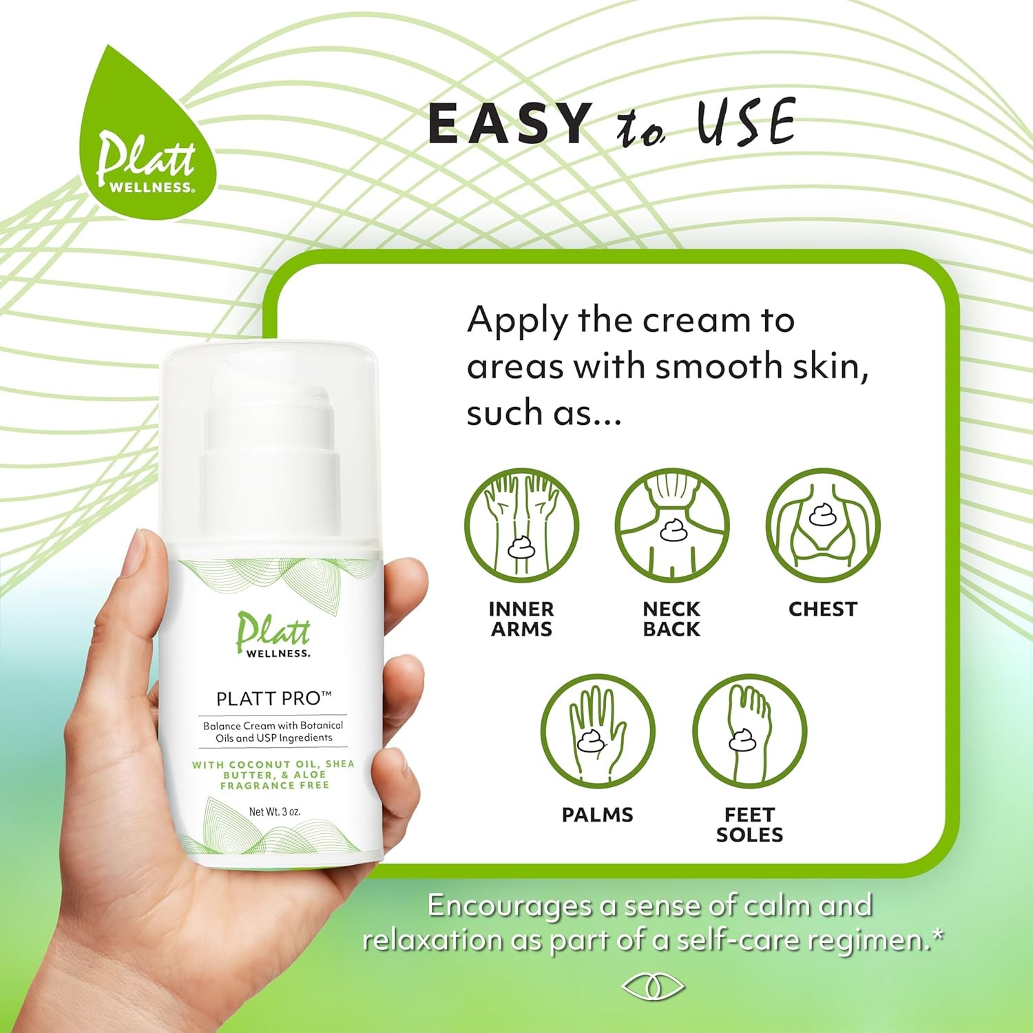 Platt Pro Balance Cream with Botanical Oils and USP Ingredients ?C 5% Progester