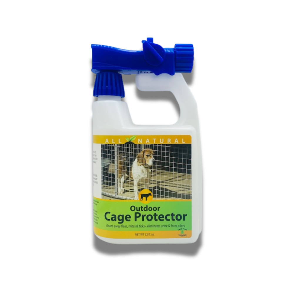 Outdoor Kennel & Cage Cleaner Concentrate | Eliminates Urine & Waste Odors | 32