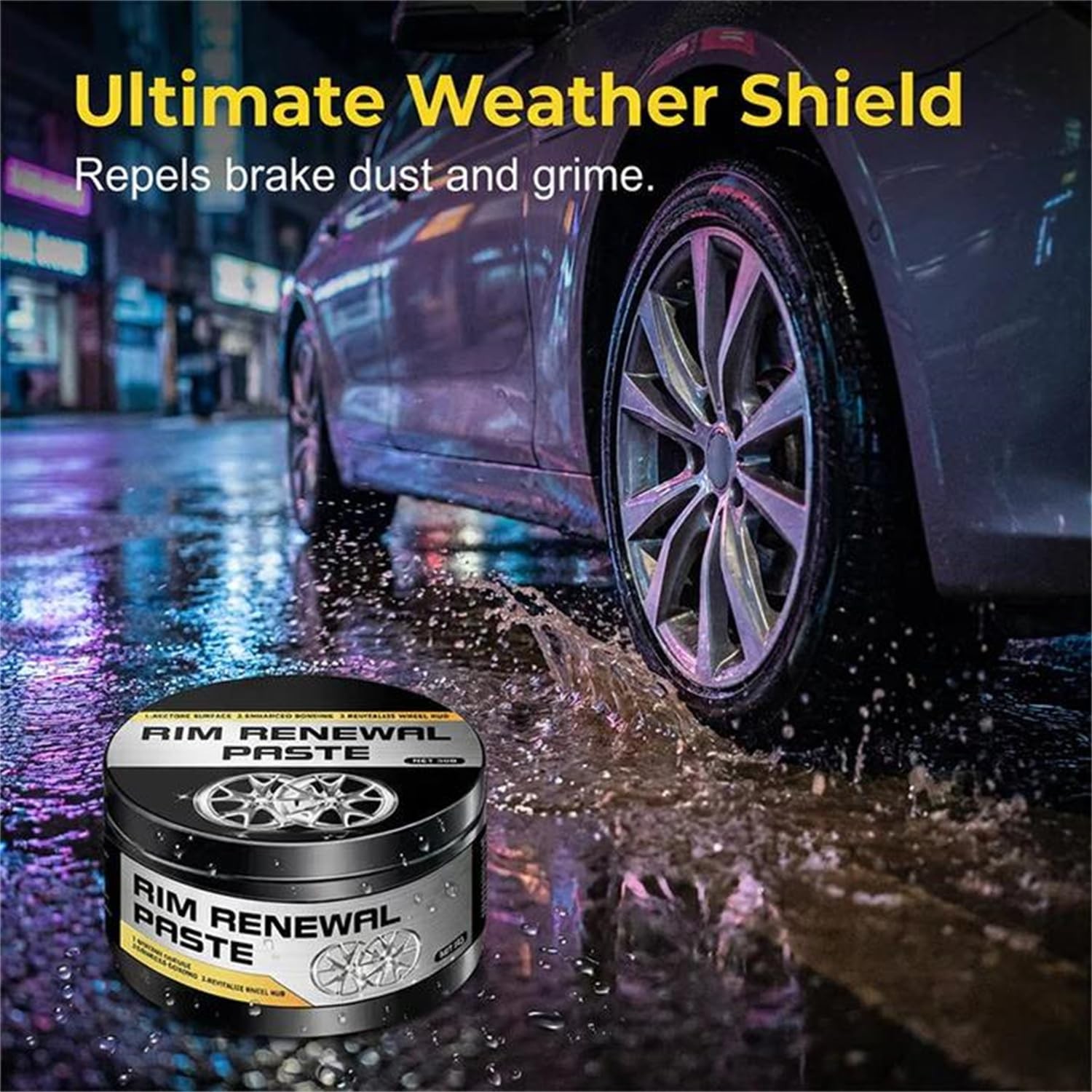 Care & Restoration Paste, Multi-Purpose Wheel Restoration Polish Buffs USA