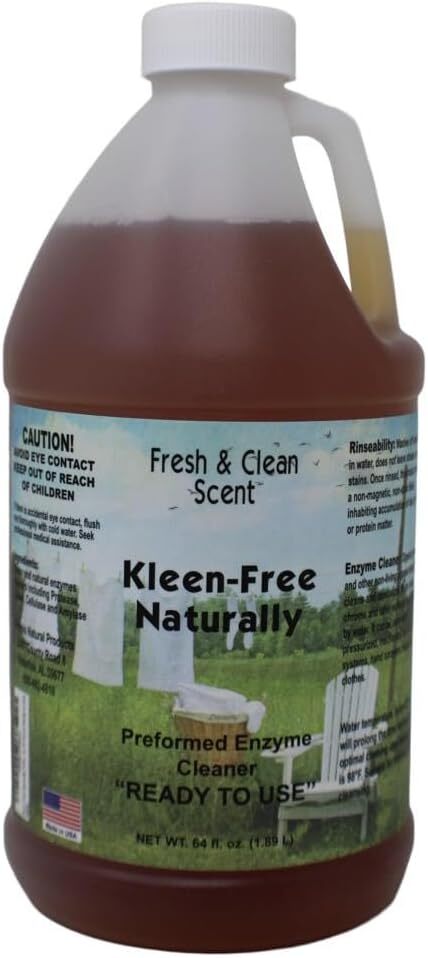 Kleen Free Kleen-Free Naturally Preformed Enzyme Cleaner (Fresh and Clean Scent,