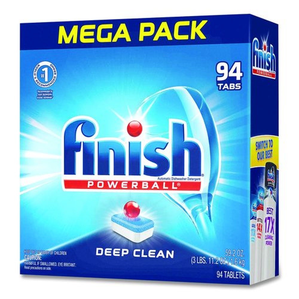 FINISH 51700-97330 Powerball Dishwasher Tabs – Fresh Scent (94/Box) New