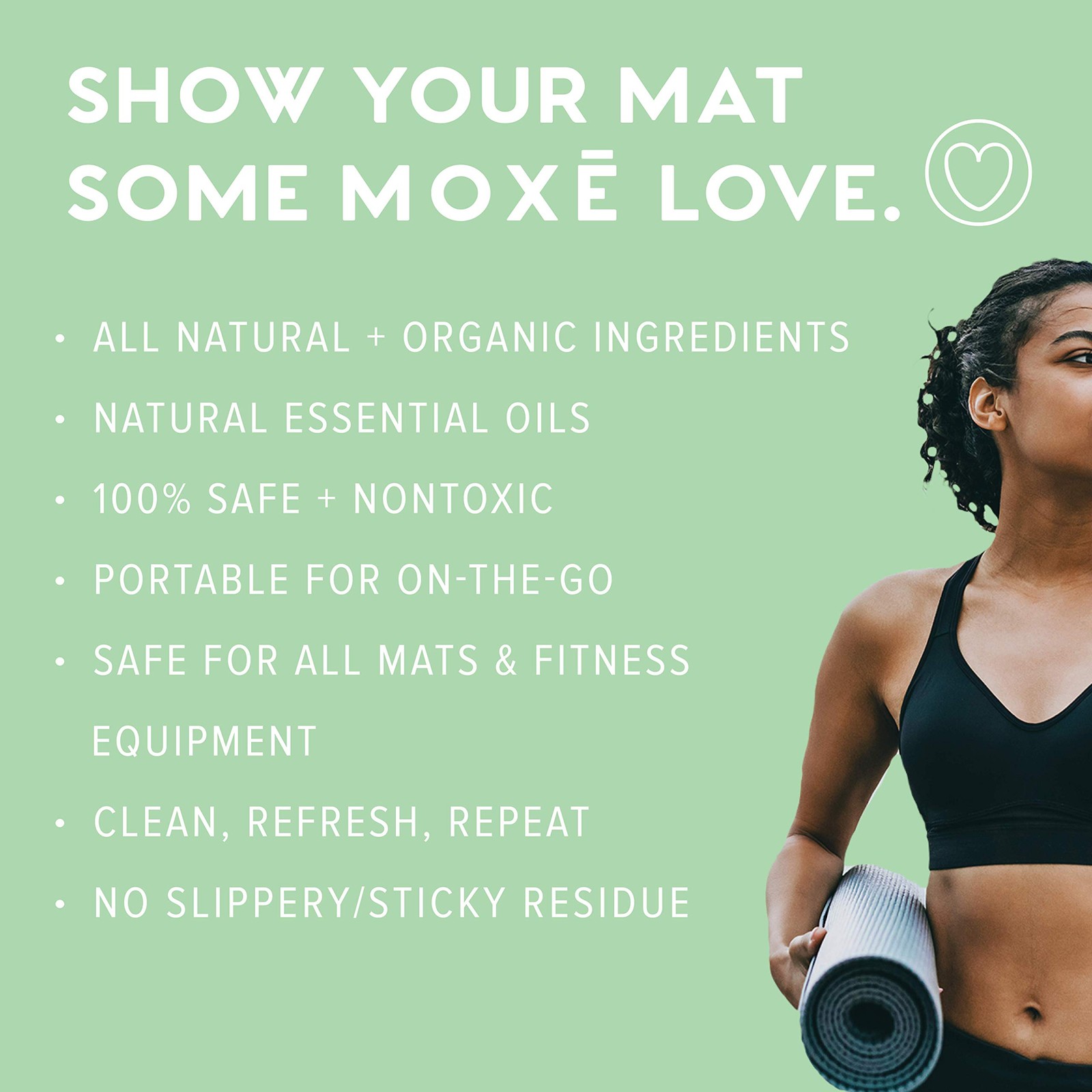 Yoga Mat Cleaner, Green America Certified, Rosemary and Lemon Essential Oils,…
