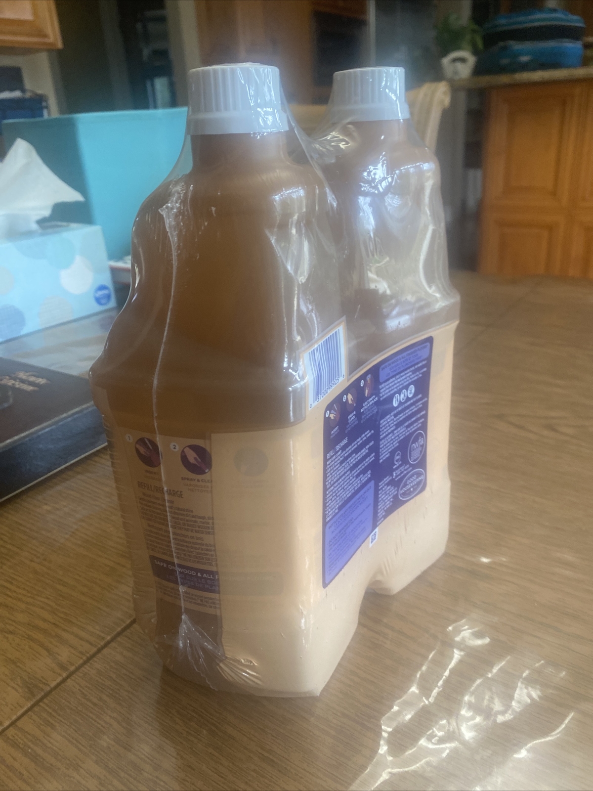 2 Wet Jet Quickdry Formula Liquid Hardwood Floor Cleaner 42.2 oz Each