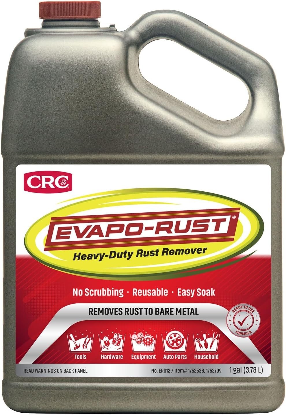 Super Safe 128 oz. Heavy-Duty Rust Remover – Non-Toxic, Water-Based Solution
