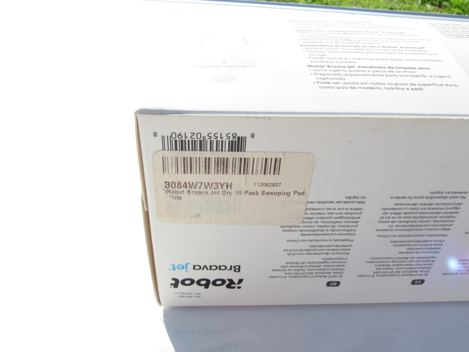 iRobot Braava jet Dry Sweeping Pads Refills 10 Count for Robot Mop White New