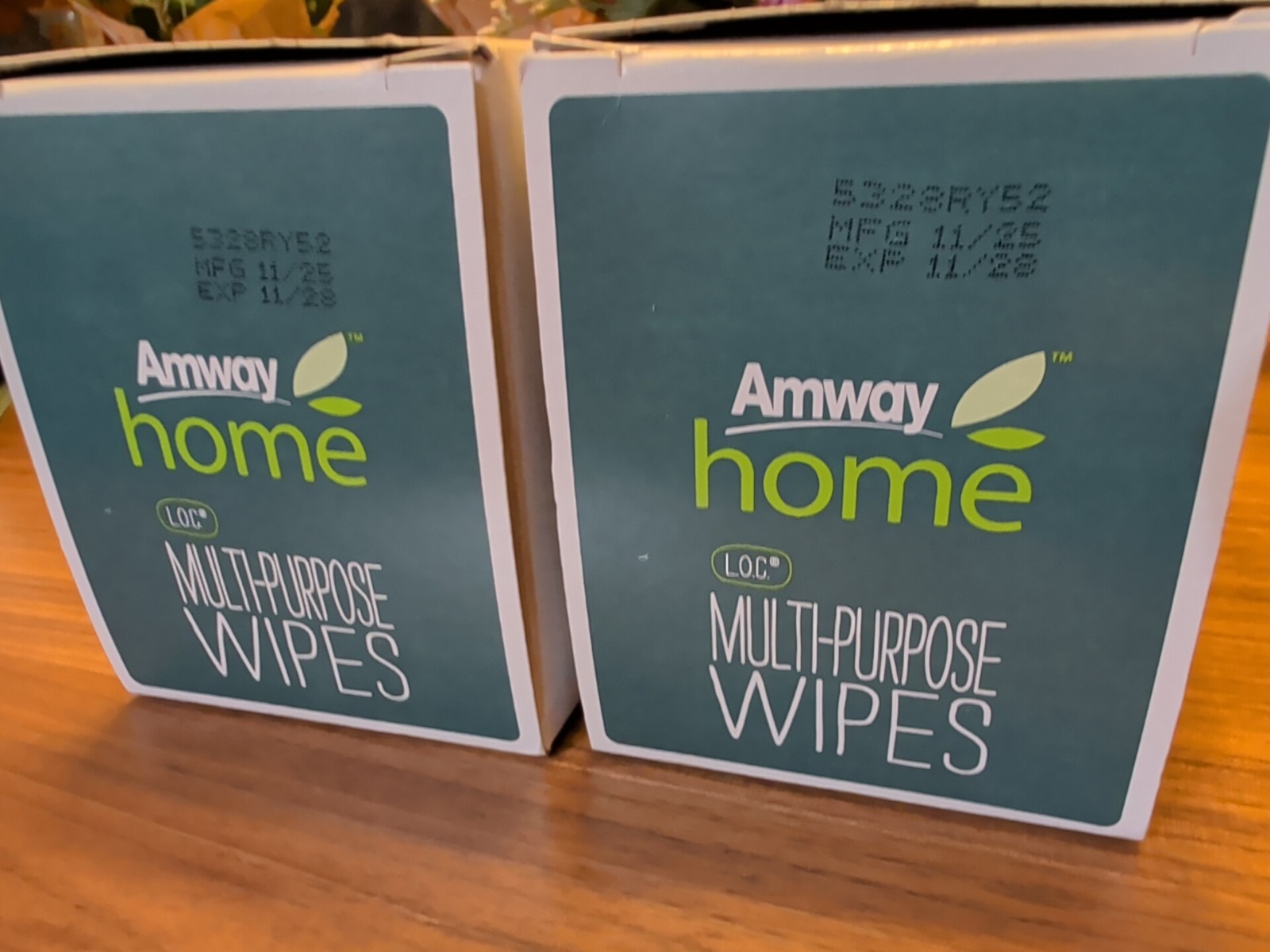 Lot of 2-Amway Home L.O.C. Multi-Purpose Wipes 96 Count, Four 24-Pack
