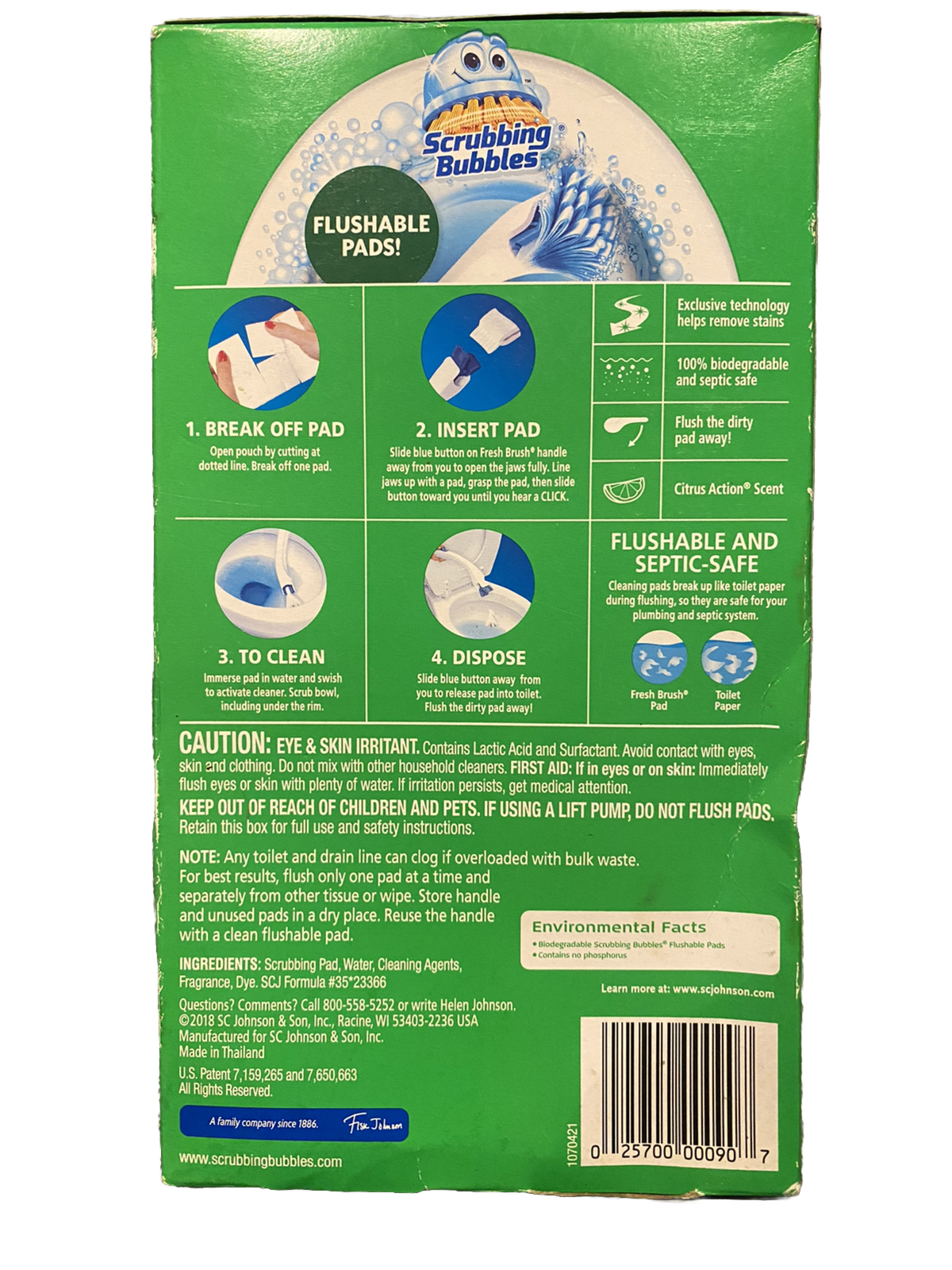 Scrubbing Bubbles 302124 Surface Cleaner – 10 Pack