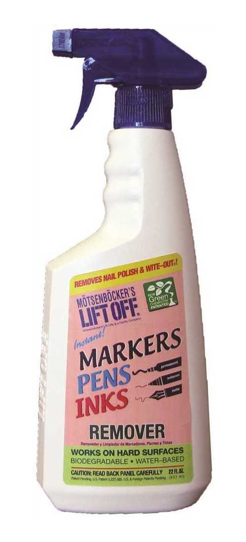 MOTSENBOCKER’S Lift Off 409-01 Stain Remover, 22 oz, Liquid, Mild, Clear