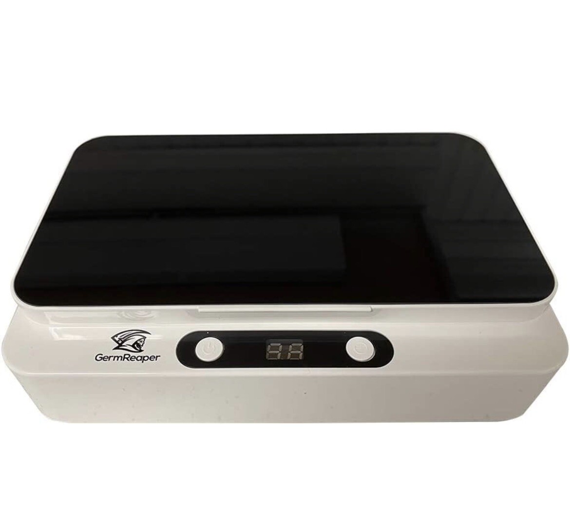 GermReaper UV Sanitizing Box To Kill Germs Clean Phone, Headphones, And Tools