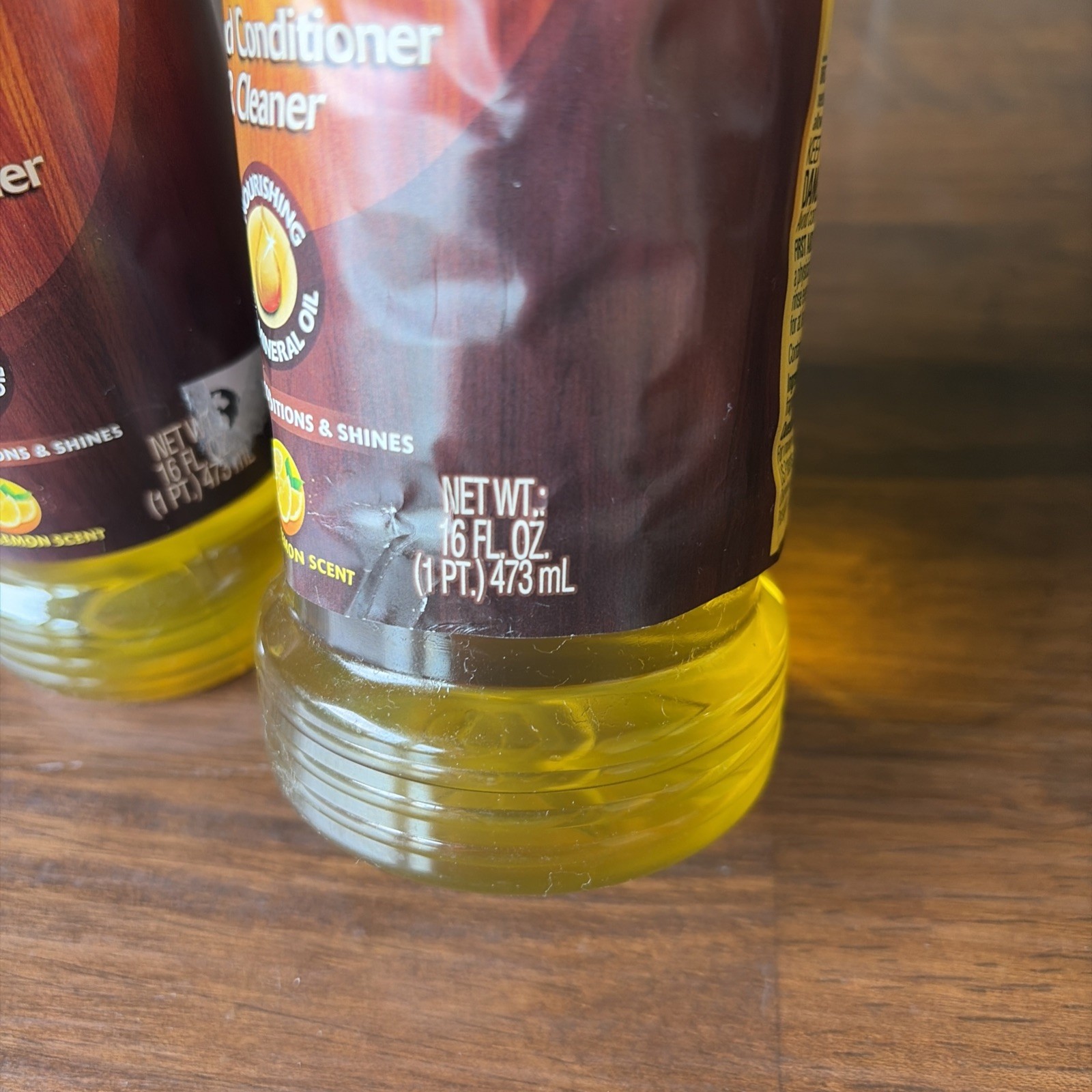 Old English Lemon Oil Wood Conditioner & Cleaner 16 Oz Bottle pack 2