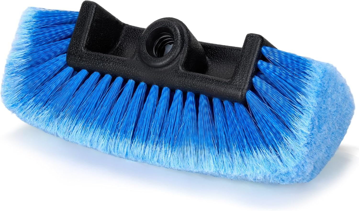 1 Pcs Car Wash Brush Head with Soft Detailing Bristle Flow Thru Car Cleaning Bru