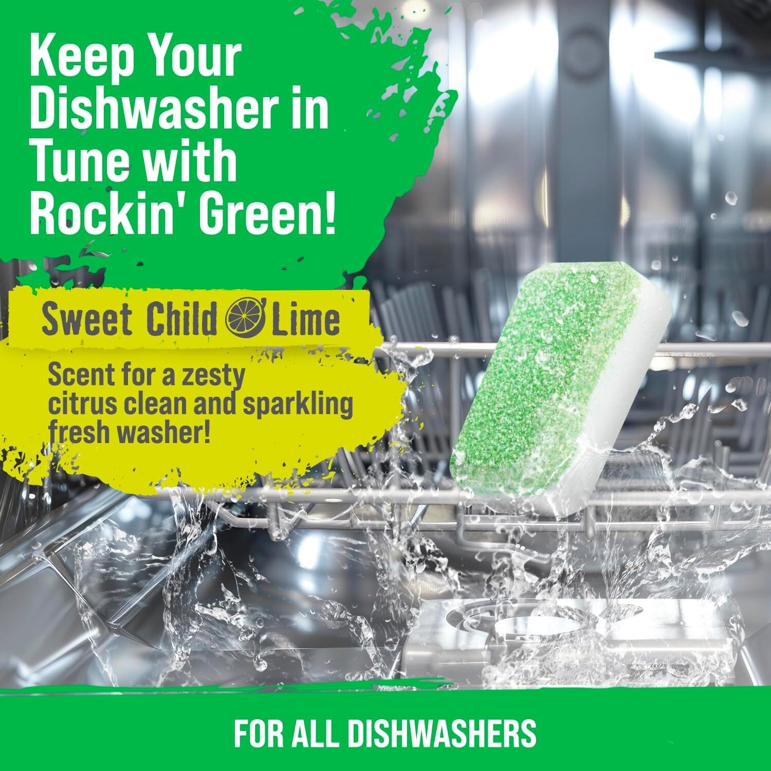 Dishwasher Cleaner Tablets (8 Pack) – Septic Safe Dishwasher Cleaning Tablets