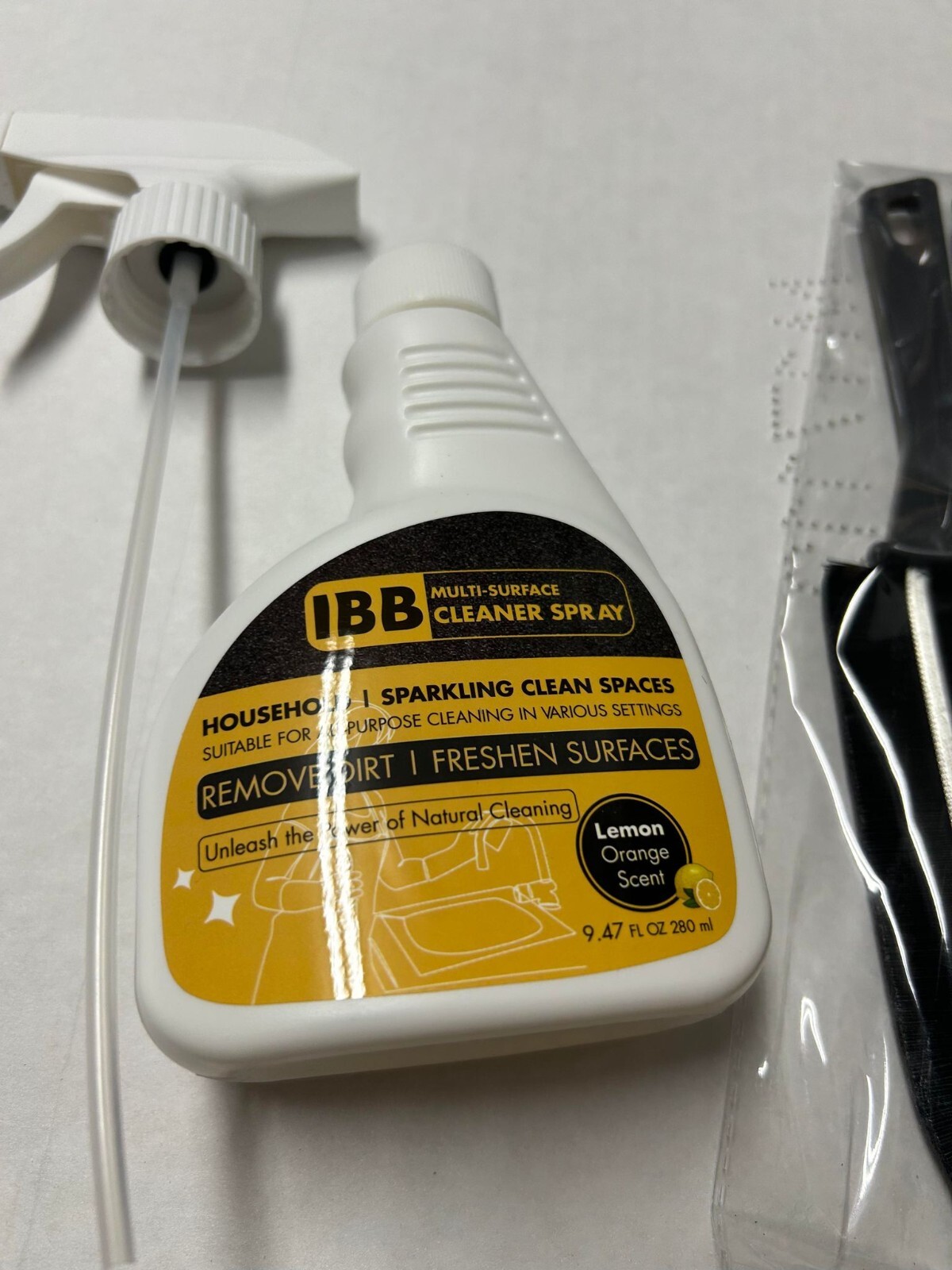 IBB All-Purpose Cleaner Spray 2PCS Crevice Cleaning Brushes for Tile, 6.76oz