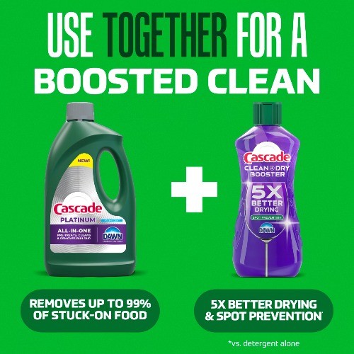 Cascade Fresh Platinum Gel Dishwasher Detergents – 75oz