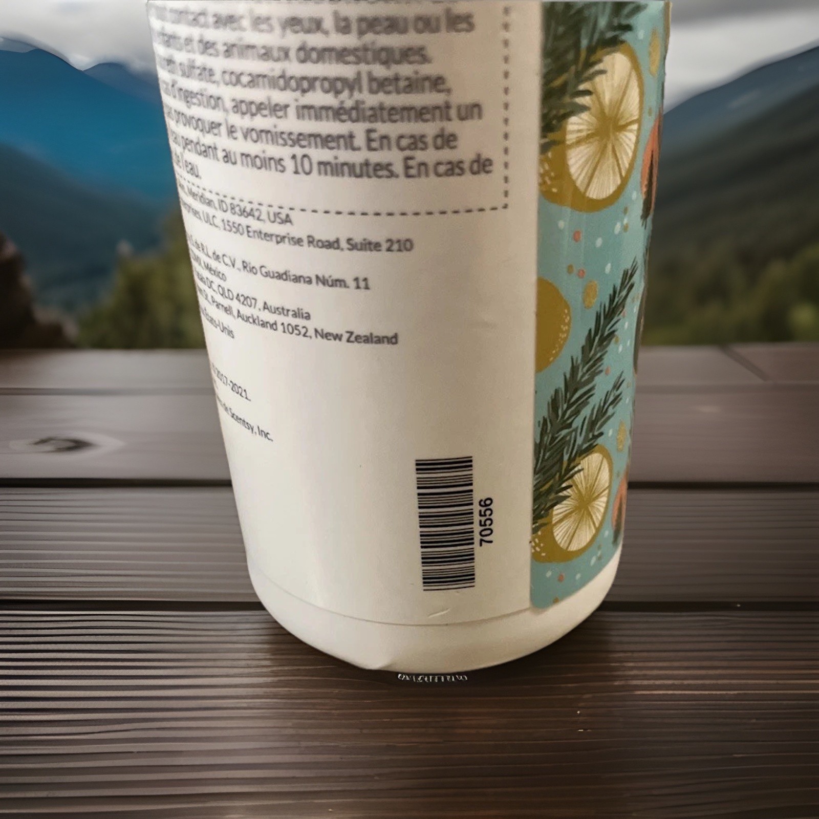 Scentsy Dish Soap Evergreen and Grapefruit – 16 fl oz / 473 ml