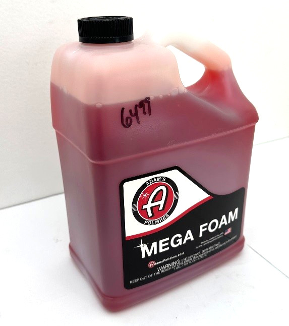 Adams Polished Mega Foam Car Shampoo Soap, 1-Gallon