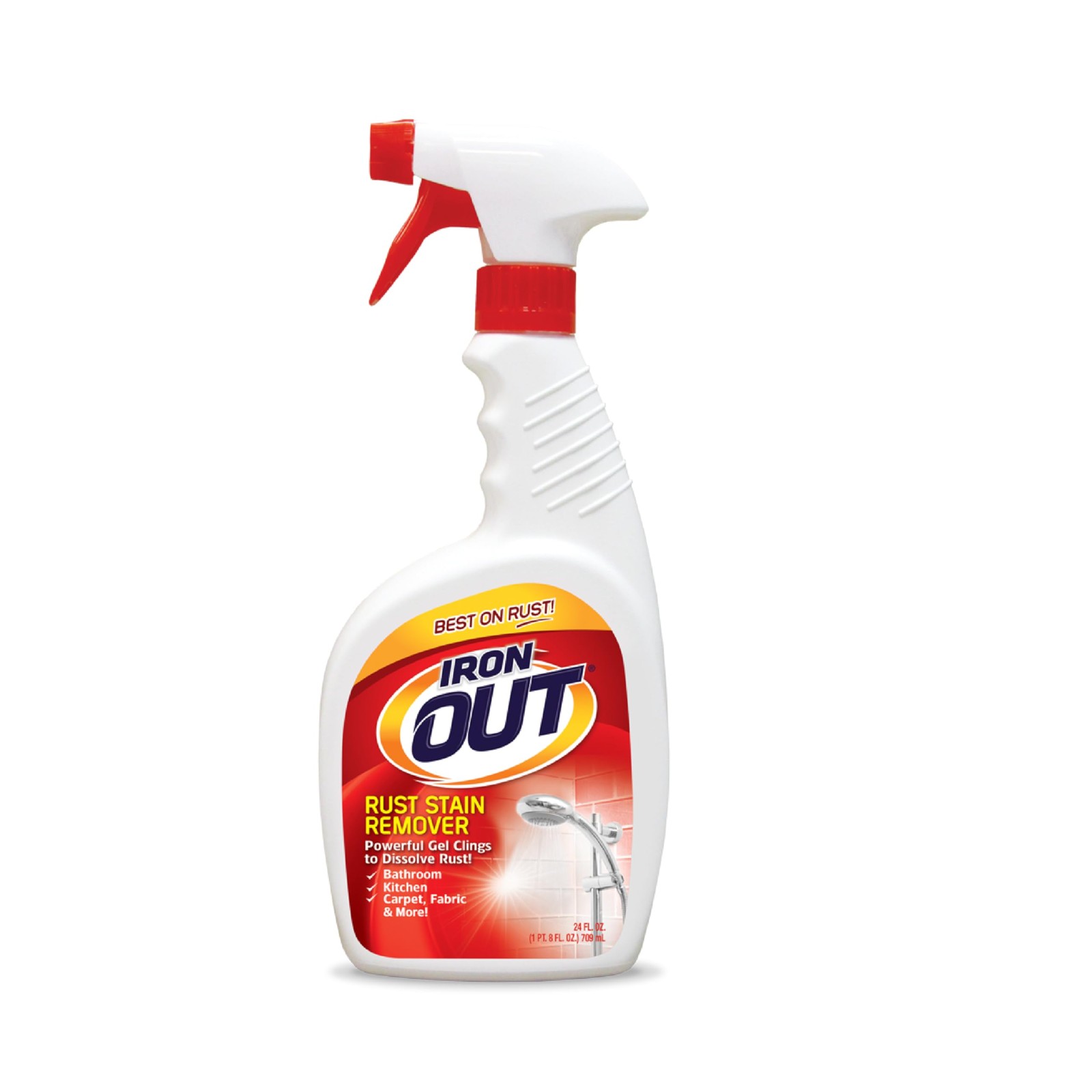 Rust Stain Remover Spray Gel, Remove Rust Stains in Bathrooms, Kitchens, Laun…