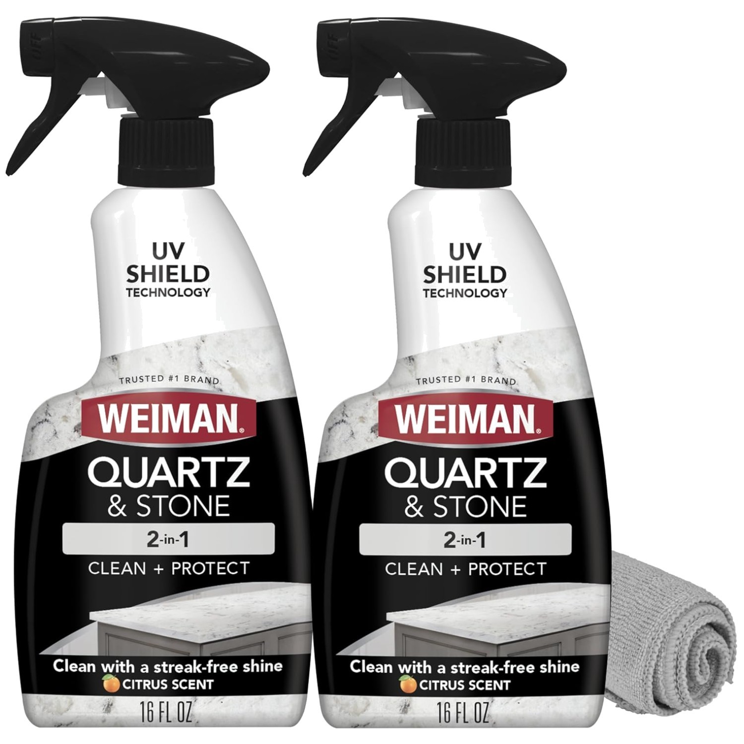 Quartz Countertop Cleaner & Polish 2 Pack