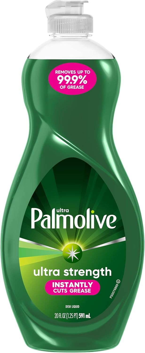 Palmolive Ultra Strength Liquid Dish Soap, Original Green, 20 Fluid Ounce