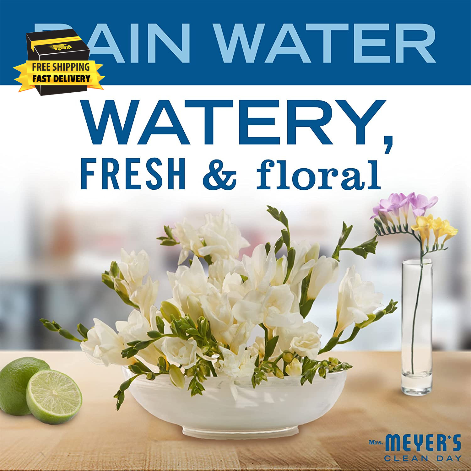 CLEAN DAY Multi-Surface Everyday Cleaner, Rain Water Scent, 16 Ounce Bottle ⭐️⭐️