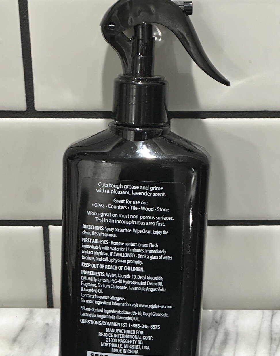 All Purpose Cleaner Lavender Breeze Dish Soap! 16 Fl Oz / 472 Ml