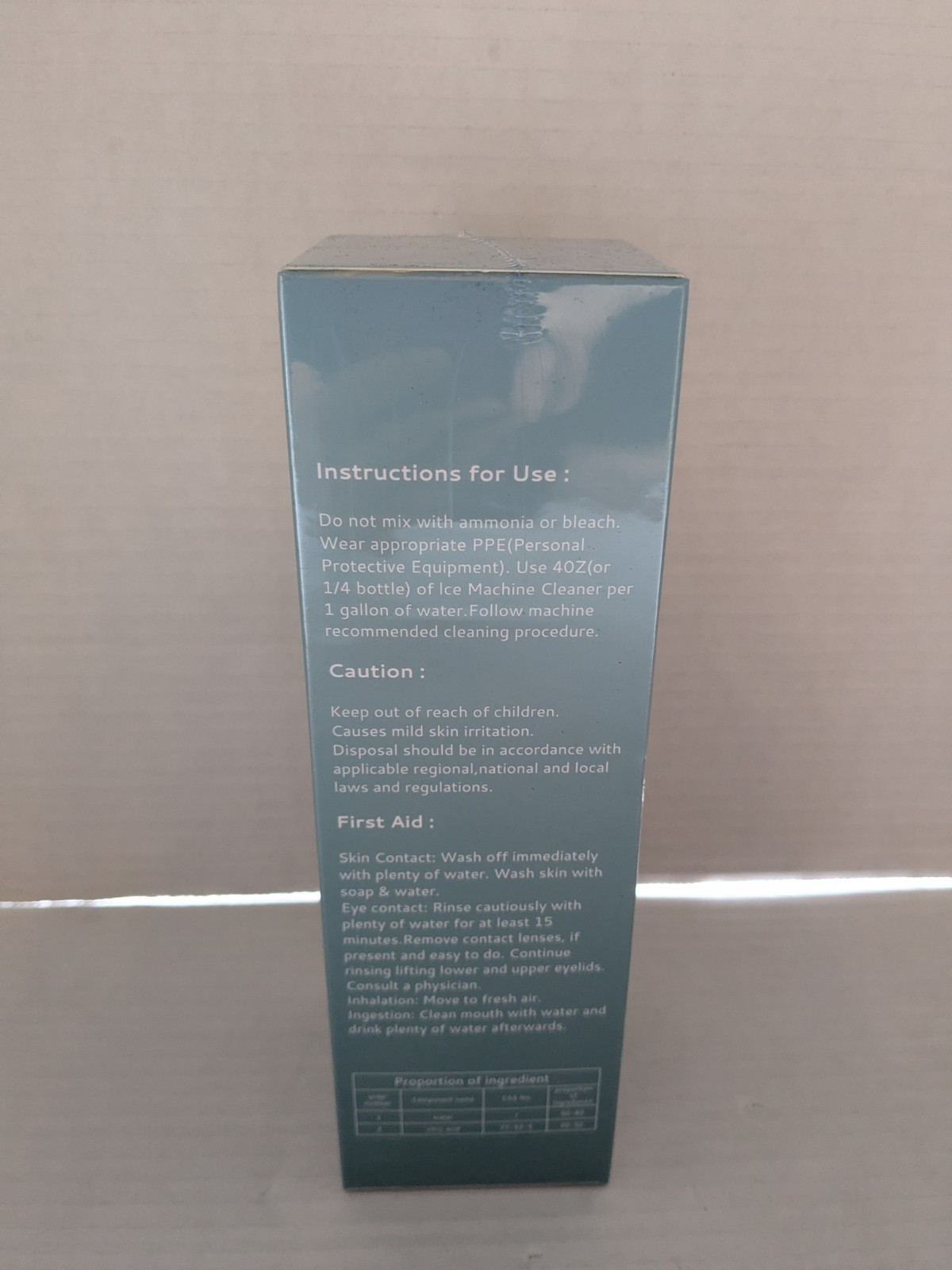 Euhomy Ice Machine Cleaner & Descaler