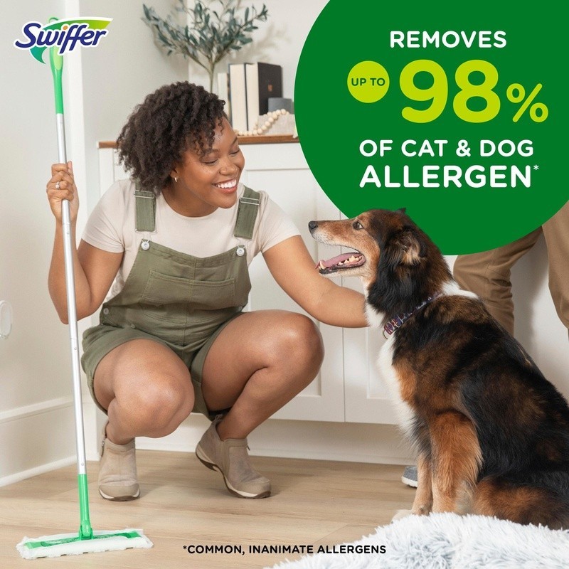Pet Heavy Duty Dry Cloth Refills Multi-Surface Floor Cleaner Febreze 32 Count US