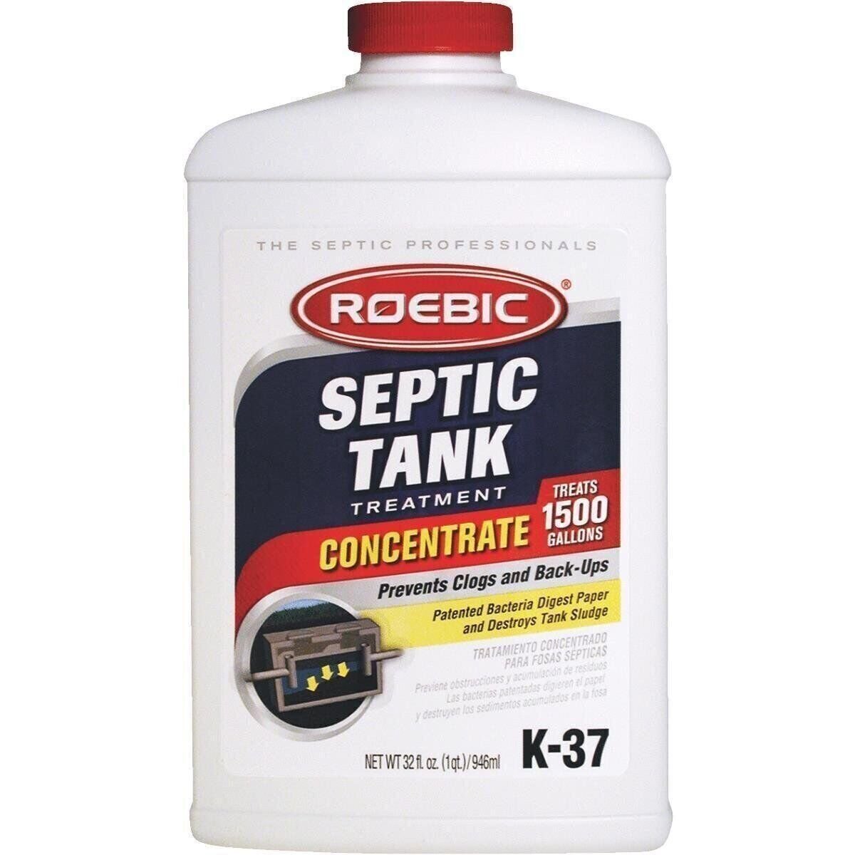 Roebic Conctrt Septic Treatment
