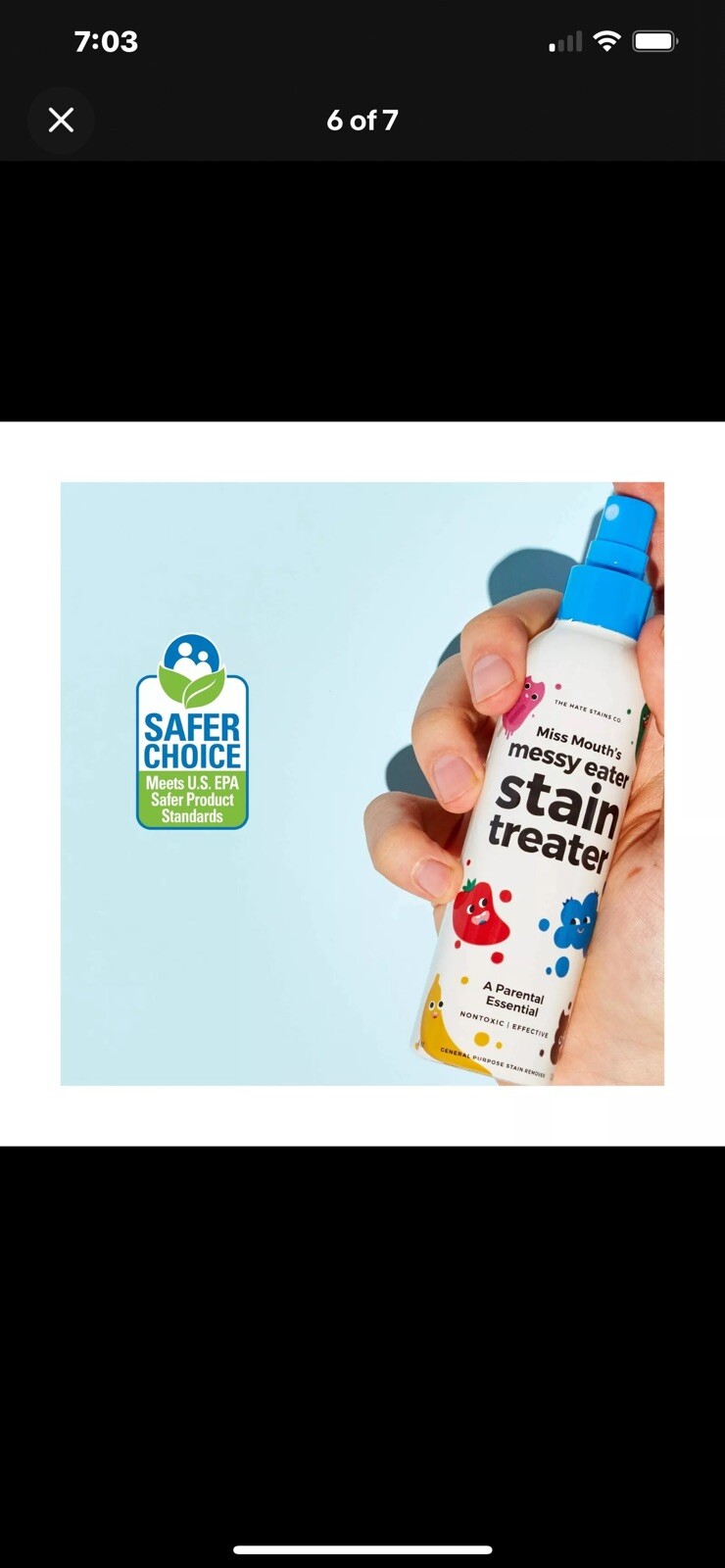 Miss Mouth’s Messy Eater Non-Toxic Baby & Kids Stain Remover Clothing”4 Oz.”