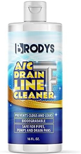 Brodys – A/C HVAC Drain Line Cleaner, 16oz Bottle, 2 MONTH SUPPLY, (Great to …