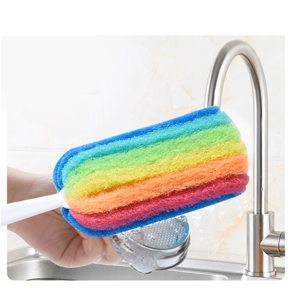 3PCS Scratch-free Soft Sponge Cleaning Brush For Wineglass Coffee Tea Glass Cup