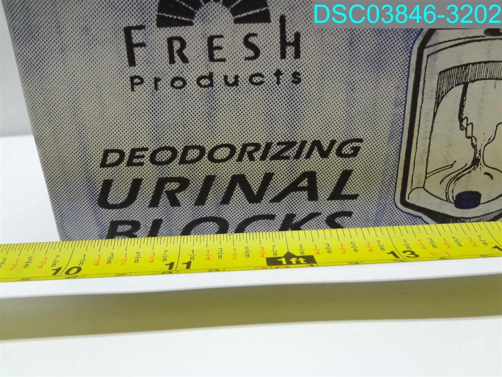 QTY=48(4×12): Fresh Products Urinal Deodorizer Blocks Pink 4 oz Cherry Fragrance