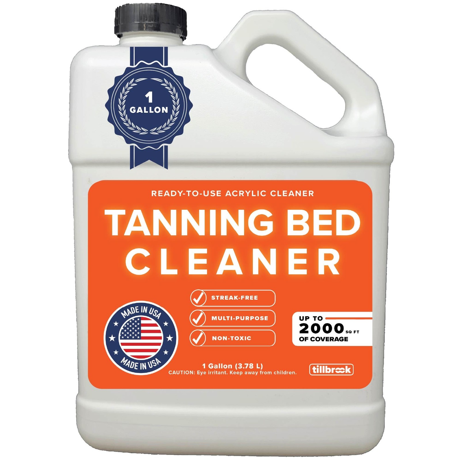 Tanning Bed Cleaner Acrylic Cleaner for Indoor Tanning Beds – Up to 2000 sq f…