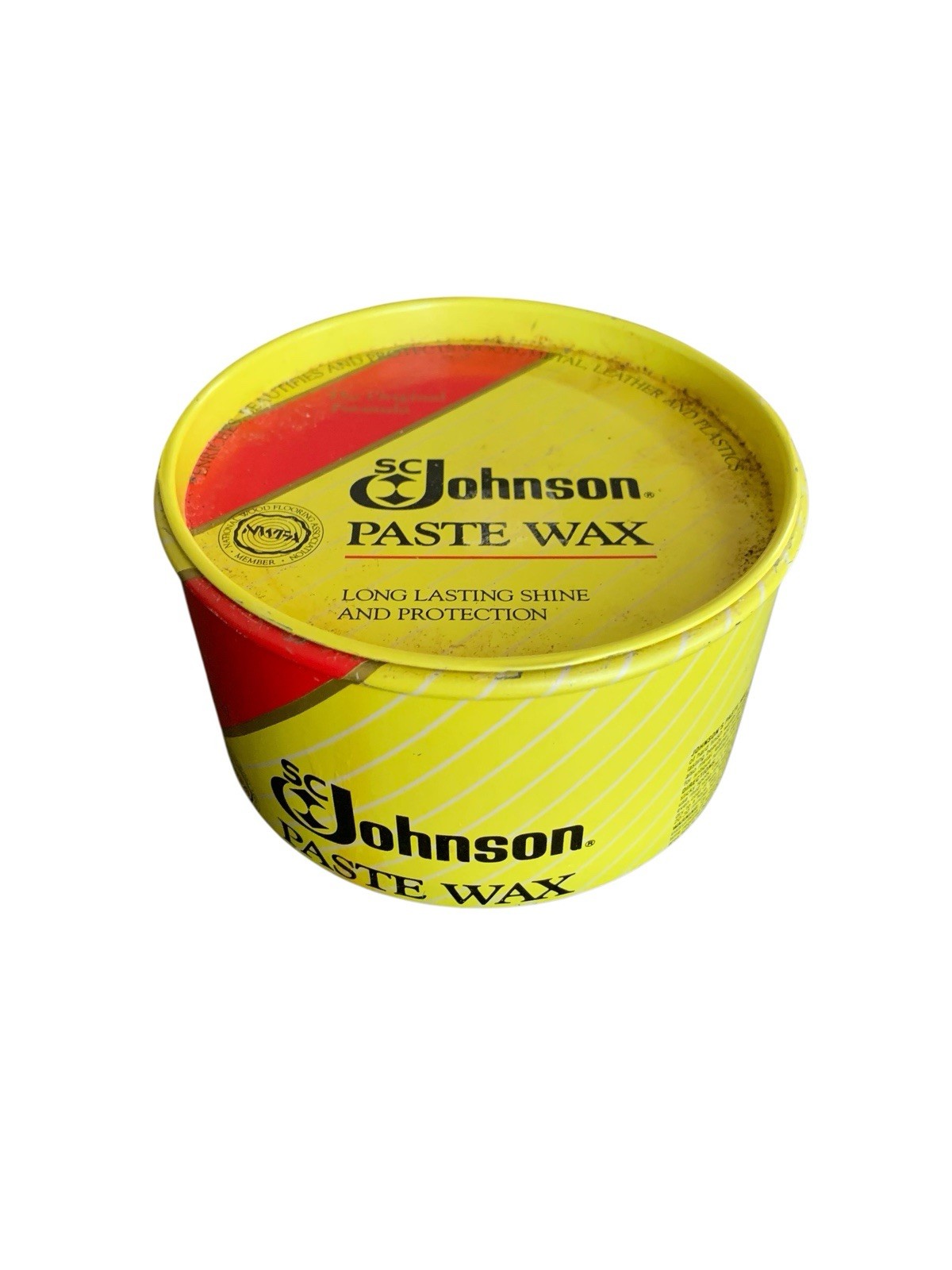 SC Johnson Paste Wax 16 Ounce Can Approximately 80% Full 1 Pound