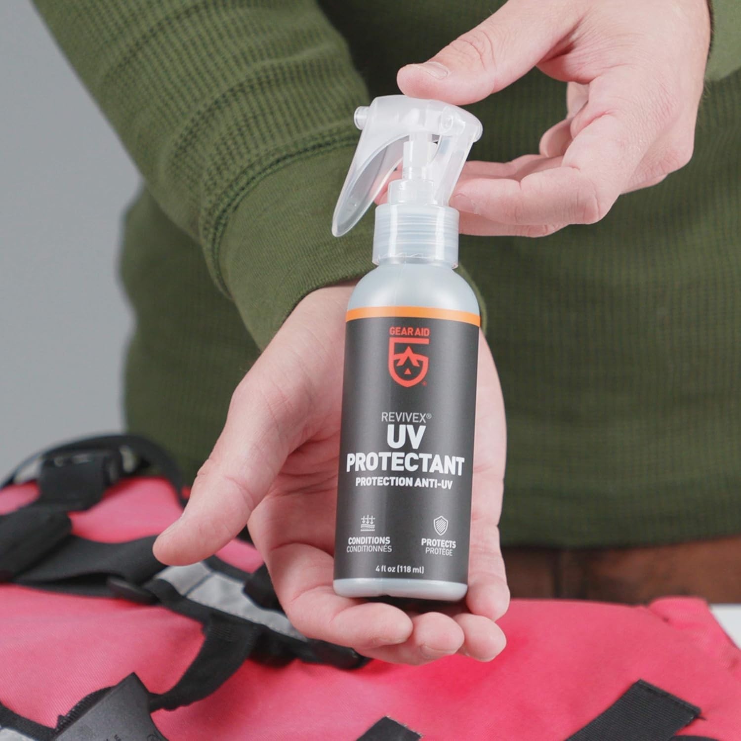 4 Oz Multipurpose UV Conditioner Spray – Protects Gear from Sun Damage