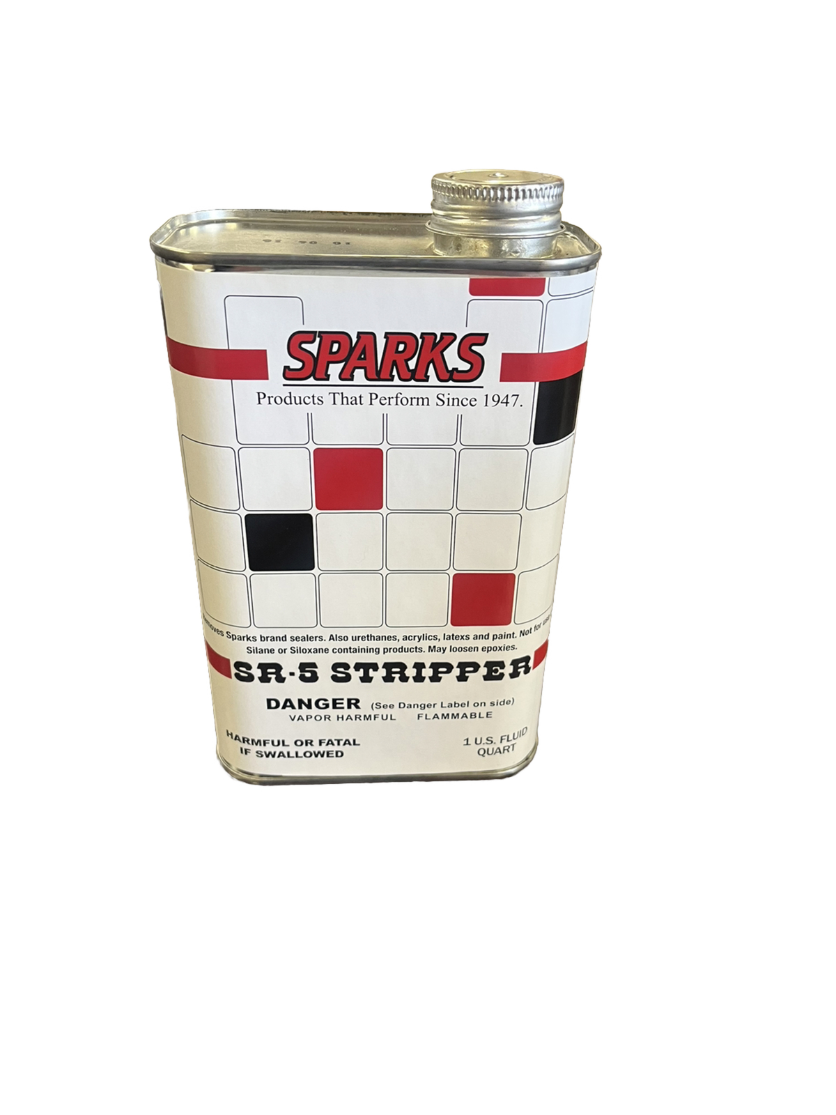 Sparks SR-5 Stripper Quart Floor Stripper Sealer Remover Tile